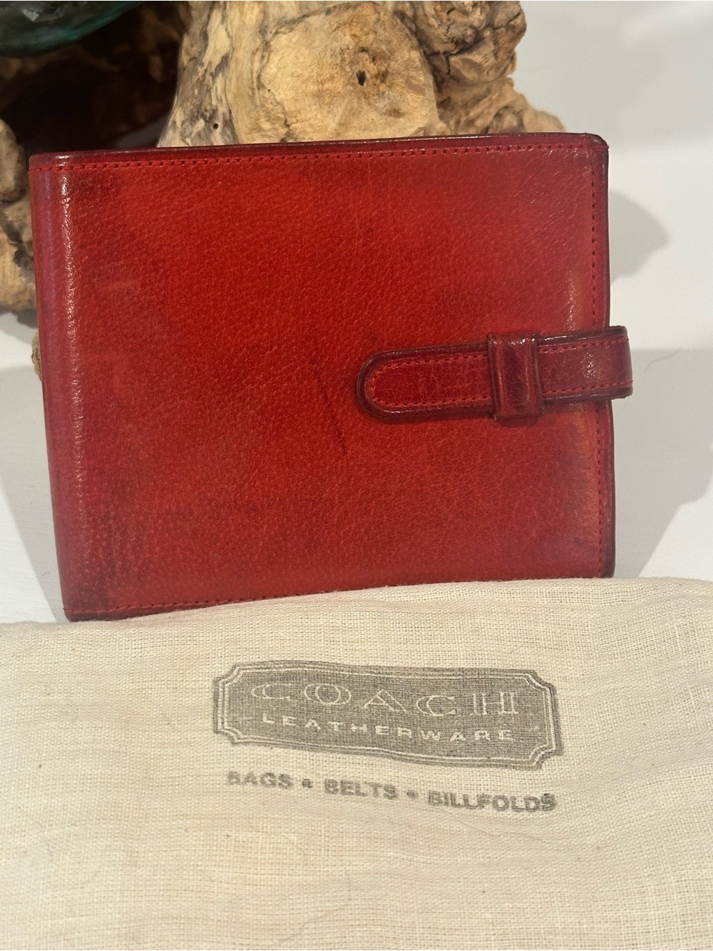 Coach Vintage Buffalo Leather Bifold Wallet